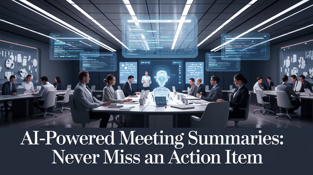 automated meeting action summaries